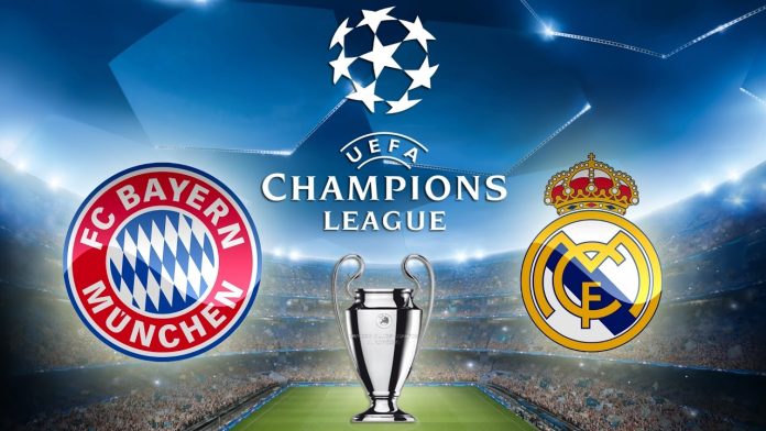Image result for photos of Bayern munich and Real Madrid