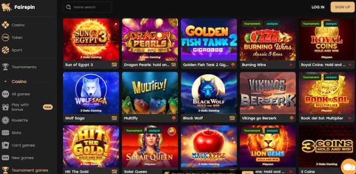 fairspin online casino australia real money