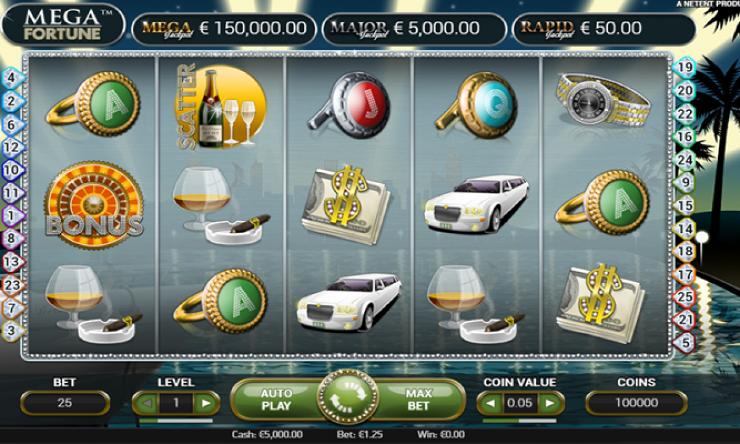 Mega Fortune - one of the best online pokies for real money