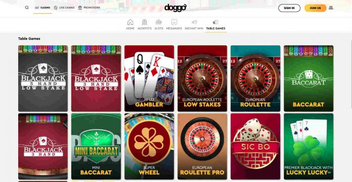 Doggo Video Poker Casino