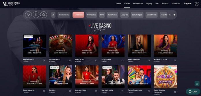 New live casinos in Canada Vegas Lounge