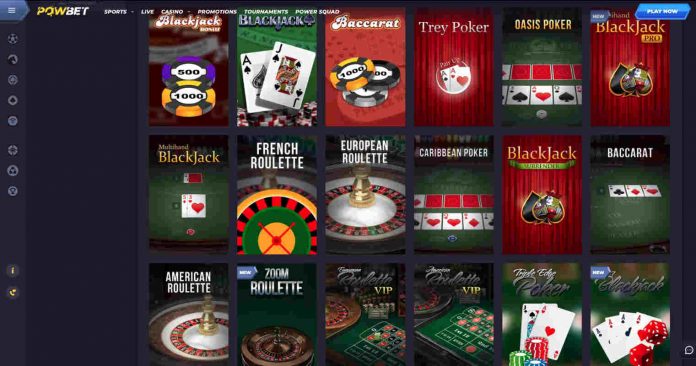 Powbet Video Poker Casino