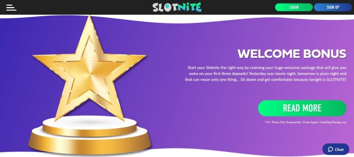 slotnite welcome bonus