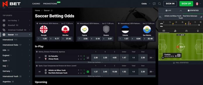 N1Bet Soccer betting tips