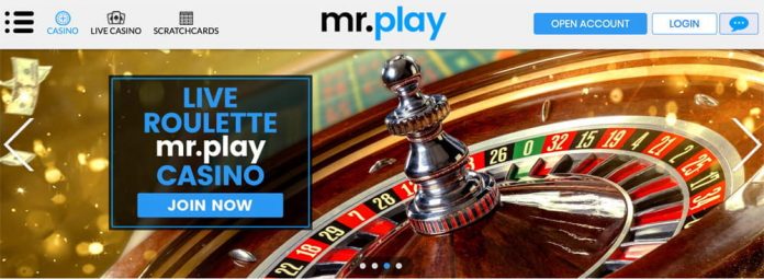 mr play casino homepage