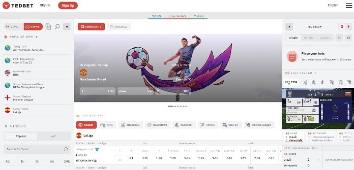 Tedbet sports betting in Japan