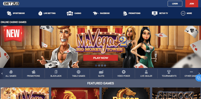 betus casino homepage