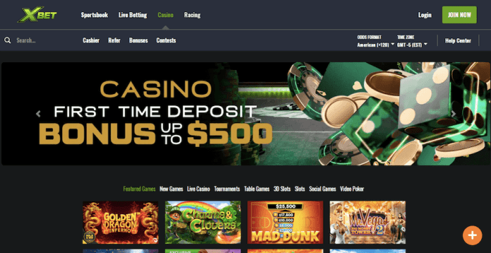 xbet casino homepage