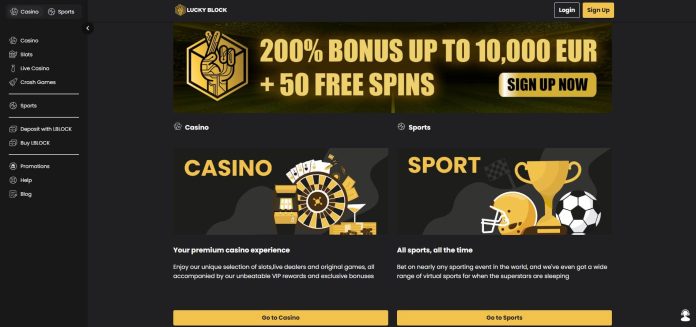 luckyblock new Casino India