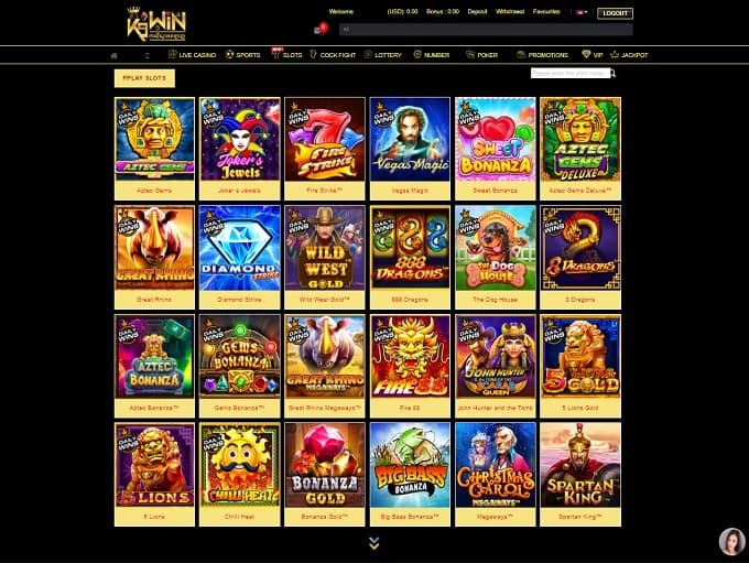 K9Win Casino online slots Singapore