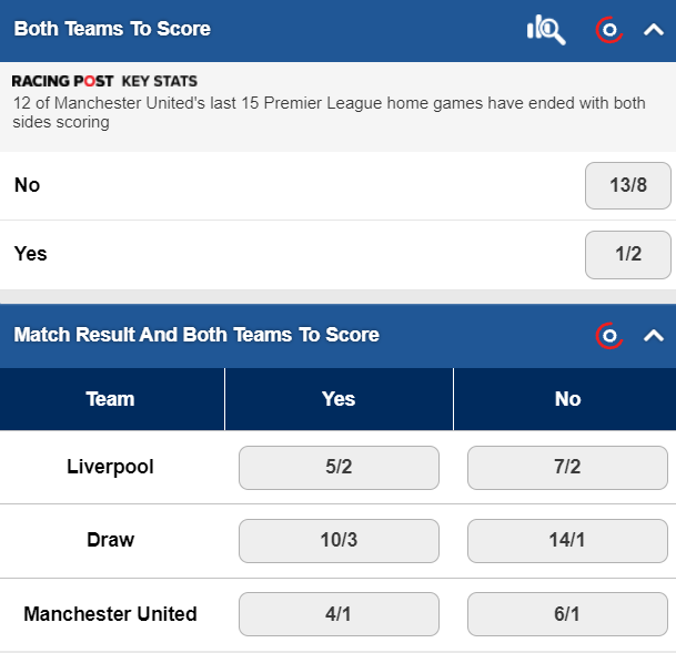 Both Teams to Score Tips  BTTS Predictions for Today