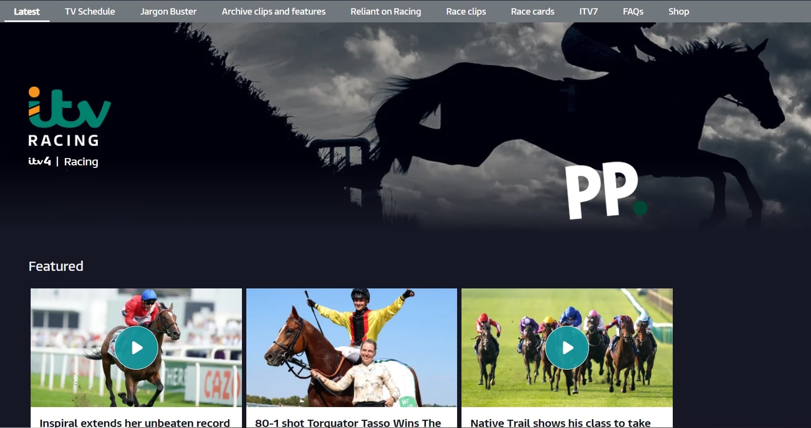 ITV Racing live horse racing streaming sites min