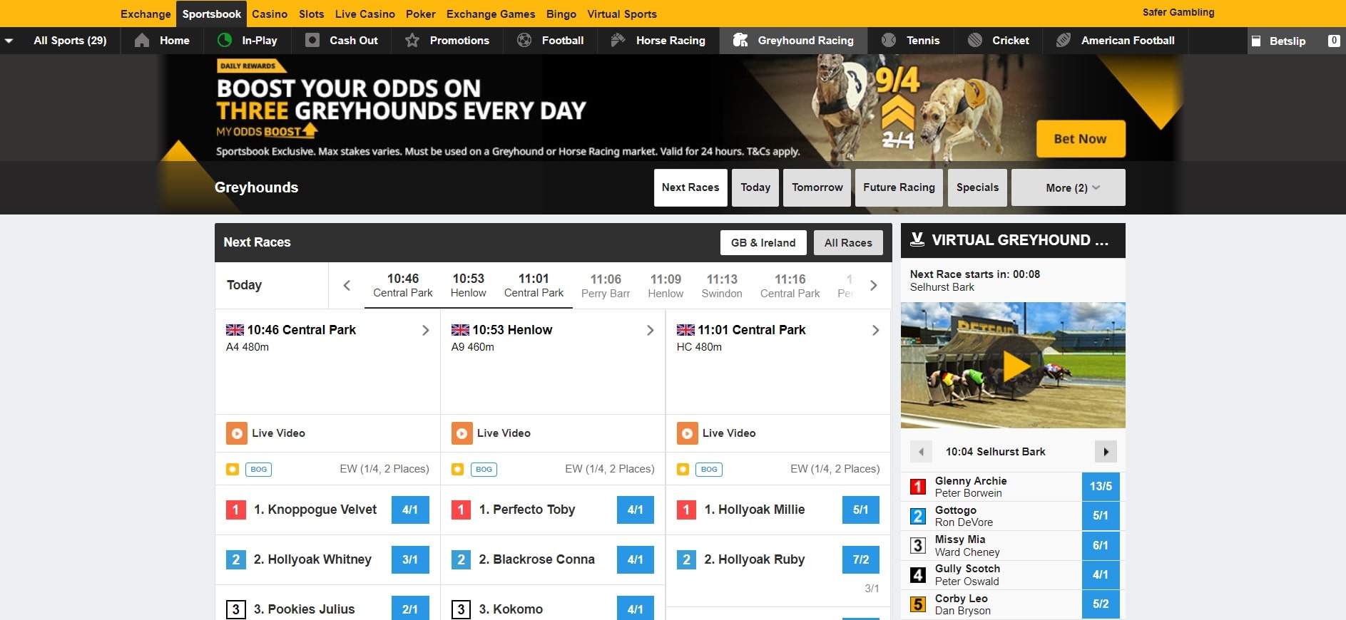 East anglian greyhound derby betting app uk betting odds us president