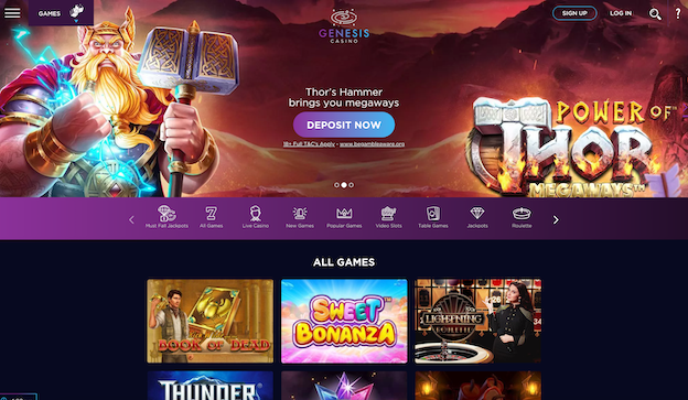 genesis-casino-homepage