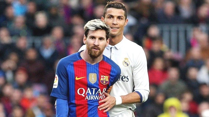Champions League top scorers Cristiano Ronaldo and Lionel Messi