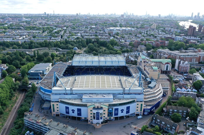 Chelsea FC home ground Stamford Bridge