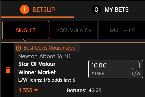 NAP of the day 30 August 2022