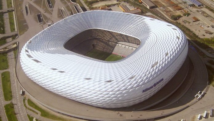 The Allianz Arena – home to FC Bayern Munich