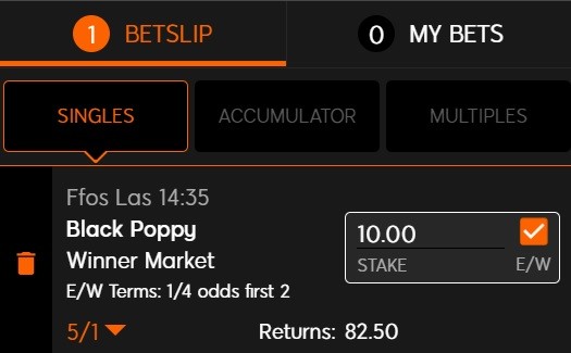 Horse racing NAP of the day for 9 October 2022