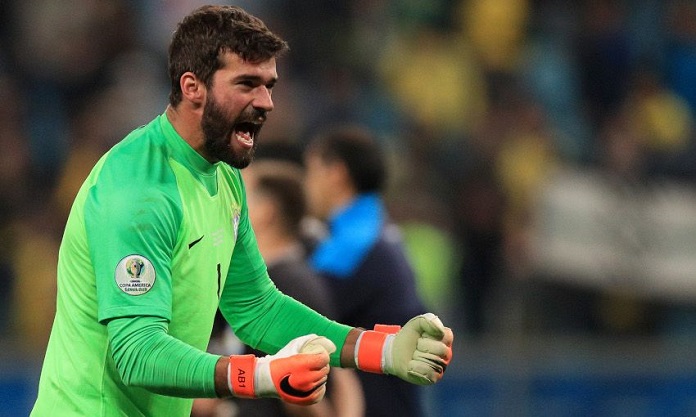Alisson Becker is favourite in the Golden Glove odds for the World Cup 2022