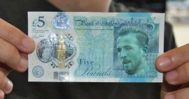 Harry Kane five pounds