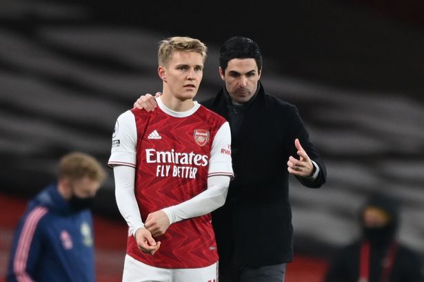 Arteta and Odegaard