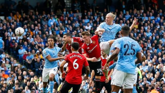 Haaland Manchester Derby