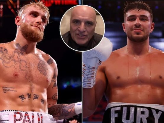 Jake Paul Tommy Fury and John Fury Boxing