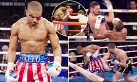 Michael B Jordan Tony Bellew Creed Boxing