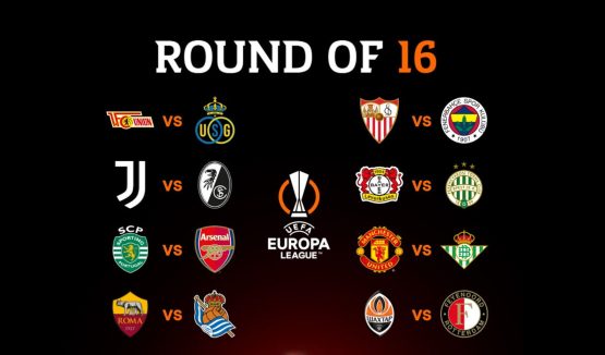 Europa League Last 16 Draw