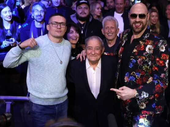 Tyson Fury Oleksandr Usyk Bob Arum Boxing