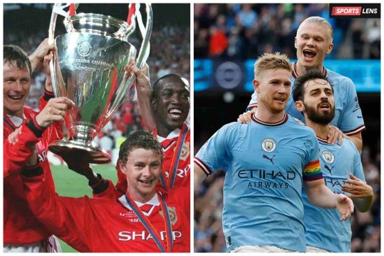 Manchester City 2022/23 vs Manchester United 1998/99 Treble