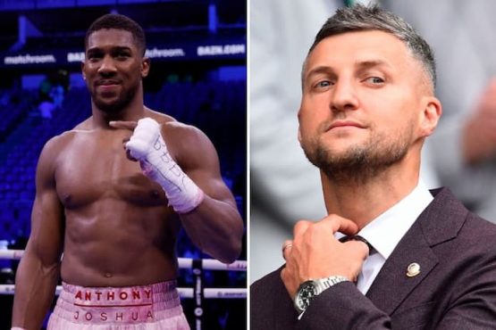 Anthony Joshua Carl Froch Boxing 1