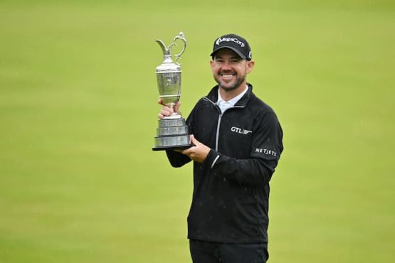 Brian Harman Golf The Open Claret Jug