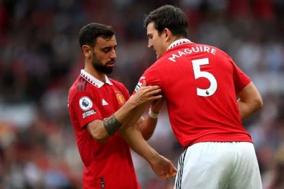 Fernandes replaces Maguire as new Man Utd captain for the 2022/23 season,  announce club