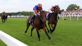 Paddington wins the Eclipse at Sandown Racecourse