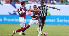 Newcastle vs Aston Villa Premier League Football