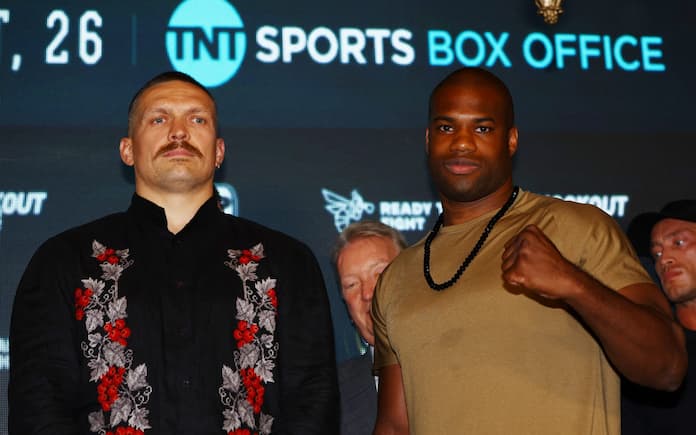 Oleksandr Usyk vs Daniel Dubois Boxing 3