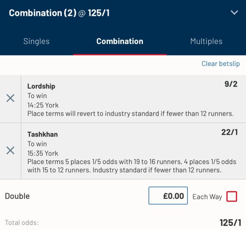 Tony Calvin York Ebor Festival Day 4 Tips - Horse Racing - Saturday 26th August 2023