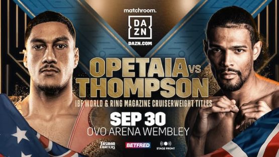 Jai Opetaia vs Jordan Thompson Boxing