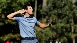 Rory McIlroy Ryder Cup Celebrating - Top European Points Scorer Odds