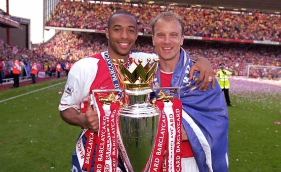 Lifting the title at white hart lane