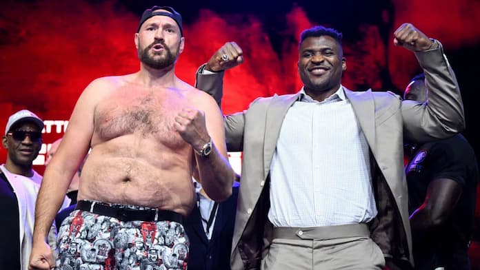 Tyson Fury vs Francis Ngannou Boxing 3