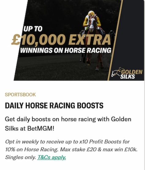 daily racing offer