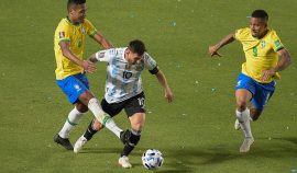 Lionel Messi Record Against Brazil