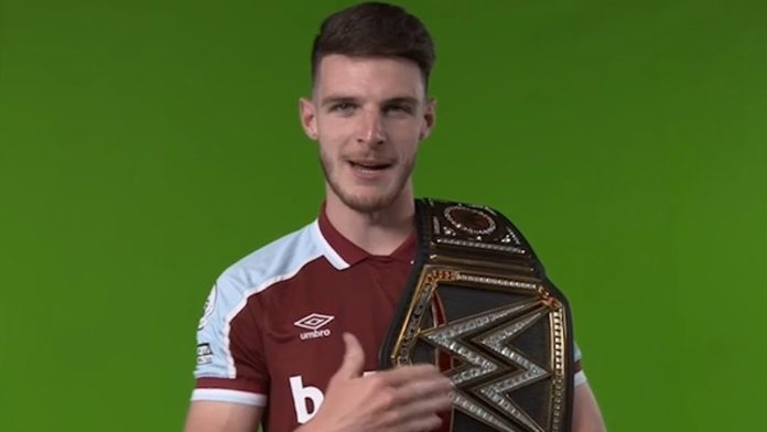 Declan Rice WWE Championship