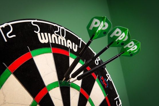 green dartboard