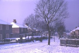 Sheffield coldest weather snowy