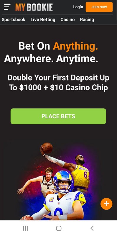 MyBookie sports betting app