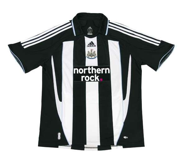 Newcastle United 2007/2008 Home Kit